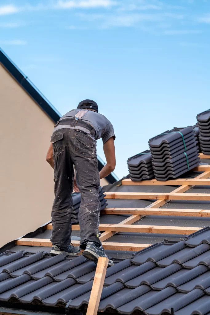 scottsdale shingle roof installation and decking.