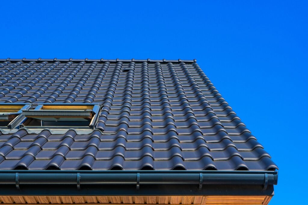 vertical low angle closeup shot black roof building scaled 1.jpg